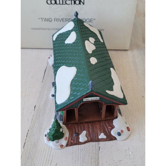 Dept 56 56561 Two Rivers Bridge Village accessory Xmas - Picture 2 of 5